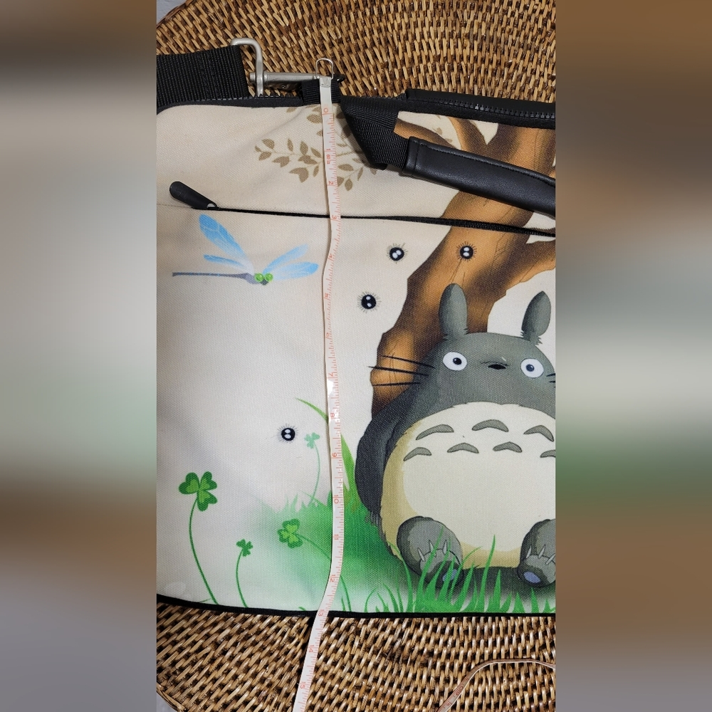 Totoro Canvas Laptop Bag 17" - Picture 7 of 7